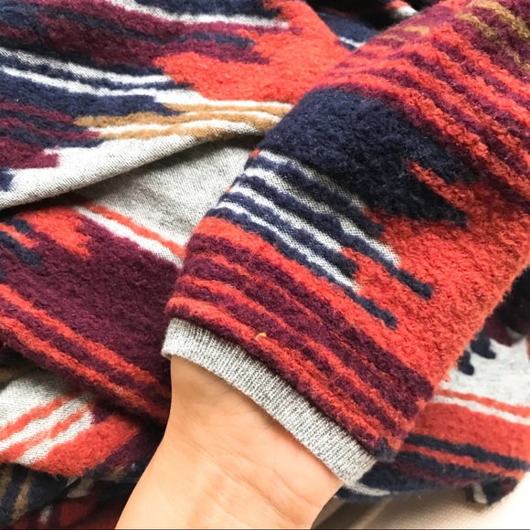 🆕 LUCKY BRAND LOOSE COLORFUL CARDIGAN SWEATER! - Picture 7 of 8